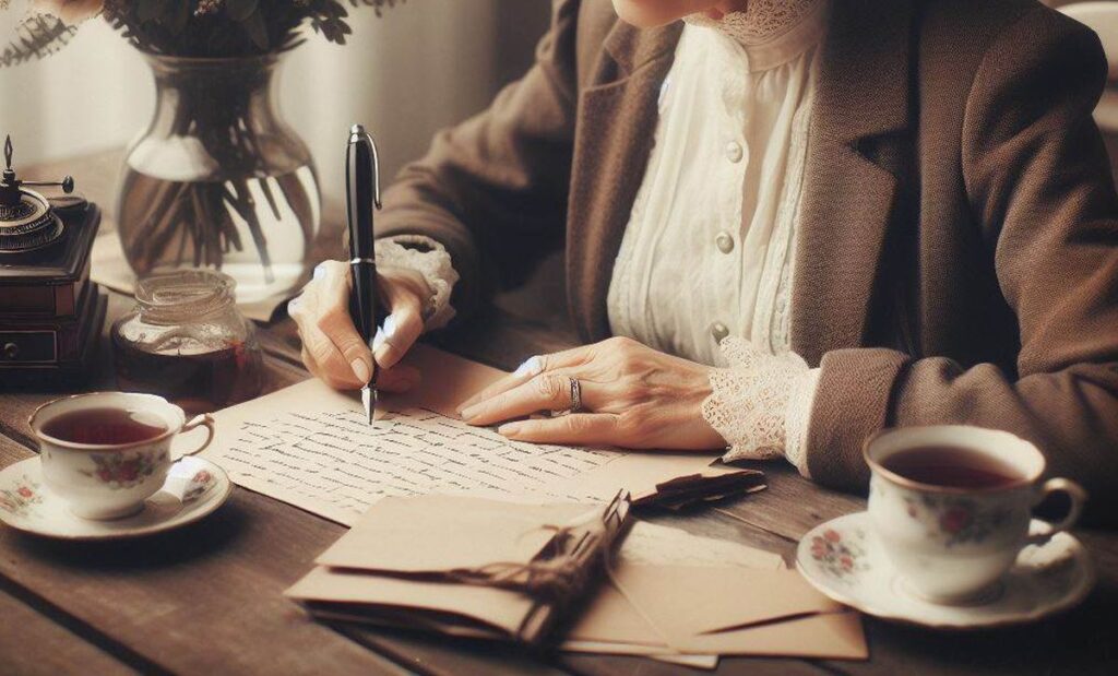 écrire une lettre