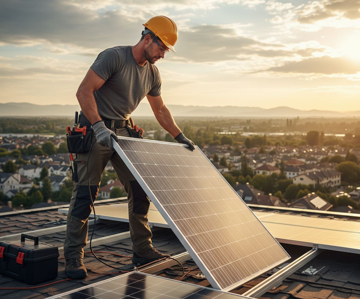 devenir installateur de panneaux solaires