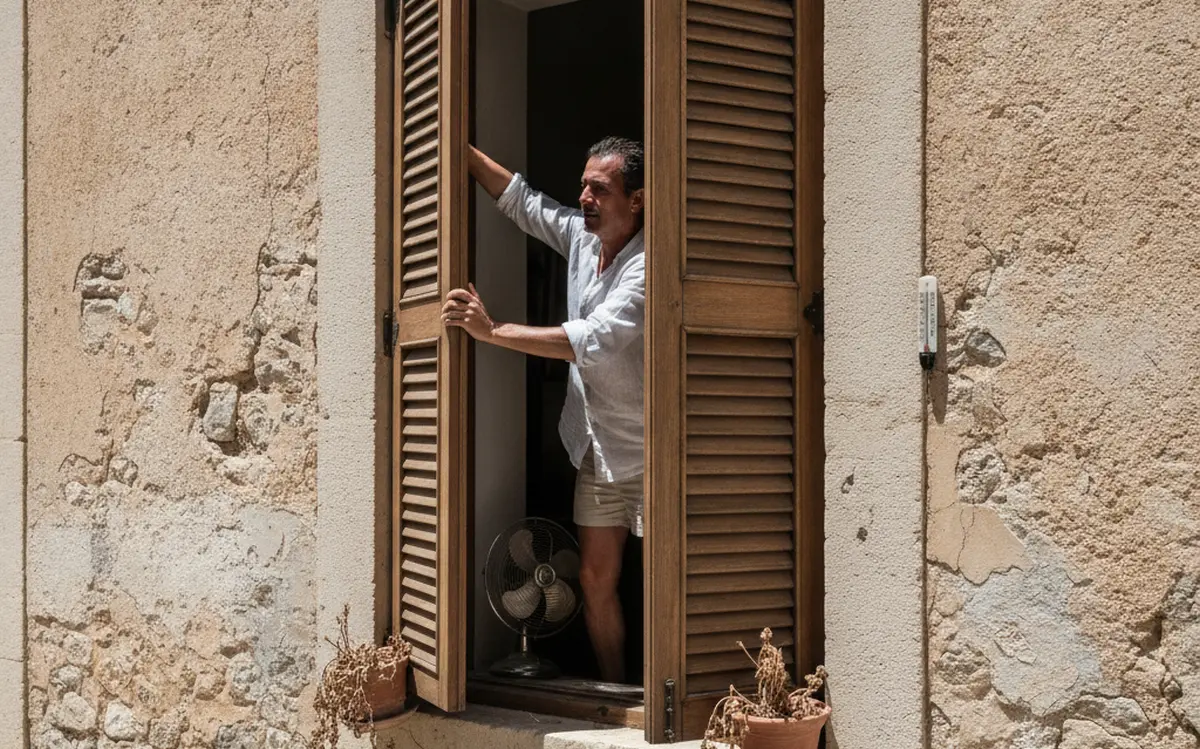 À quelle heure fermer les volets pendant la canicule pour garder votre maison fraîche
